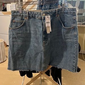 Topshop Nordstrom denim skirt Womens size 14